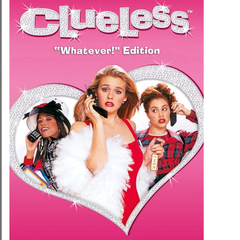 Clueless Rhinestone Tai Earrings - Picture 2 of 4